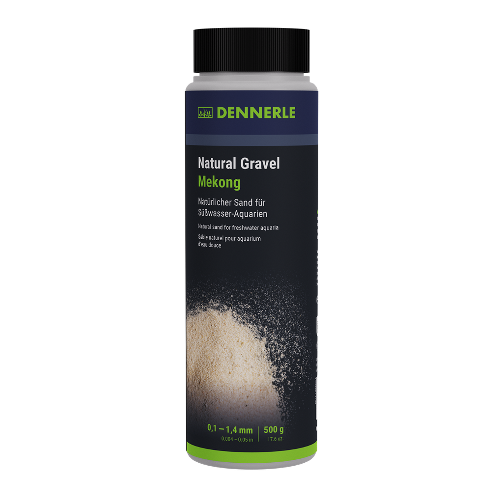 Dennerle Natural Gravel, Mekong, 0.1-.6mm, 500 g