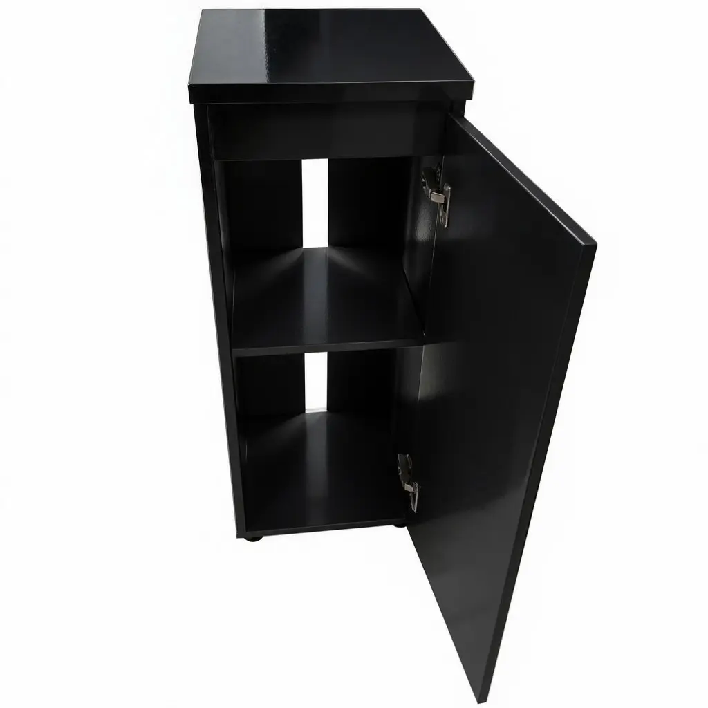 IceCap 38G All-In-One Aquarium Cabinet, Black
