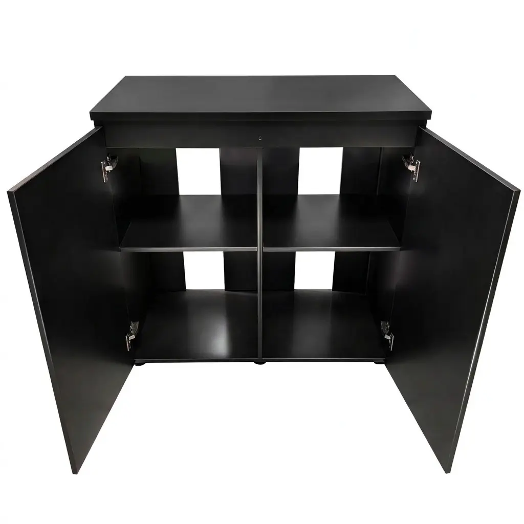 IceCap 60Gal All-In-One Aquarium Cabinet, Black