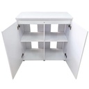 IceCap 60Gal All-In-One Aquarium Cabinet, White