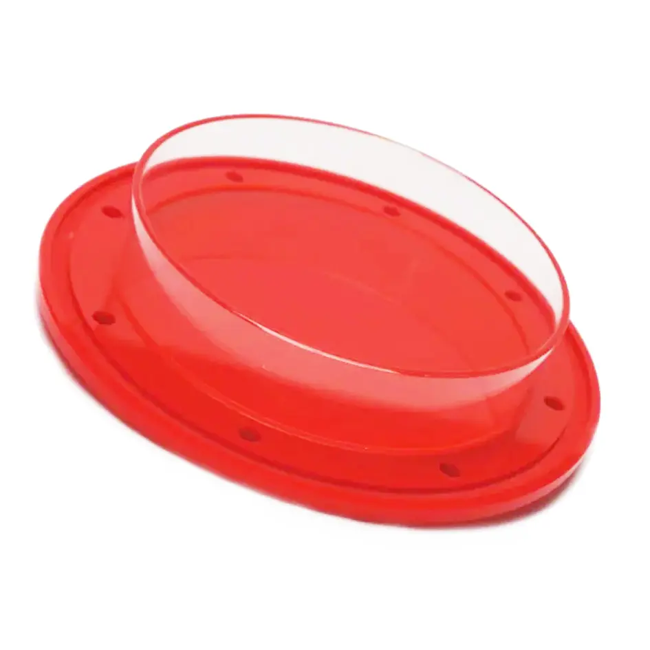 Octo 120mm Red Collection Cup Lid