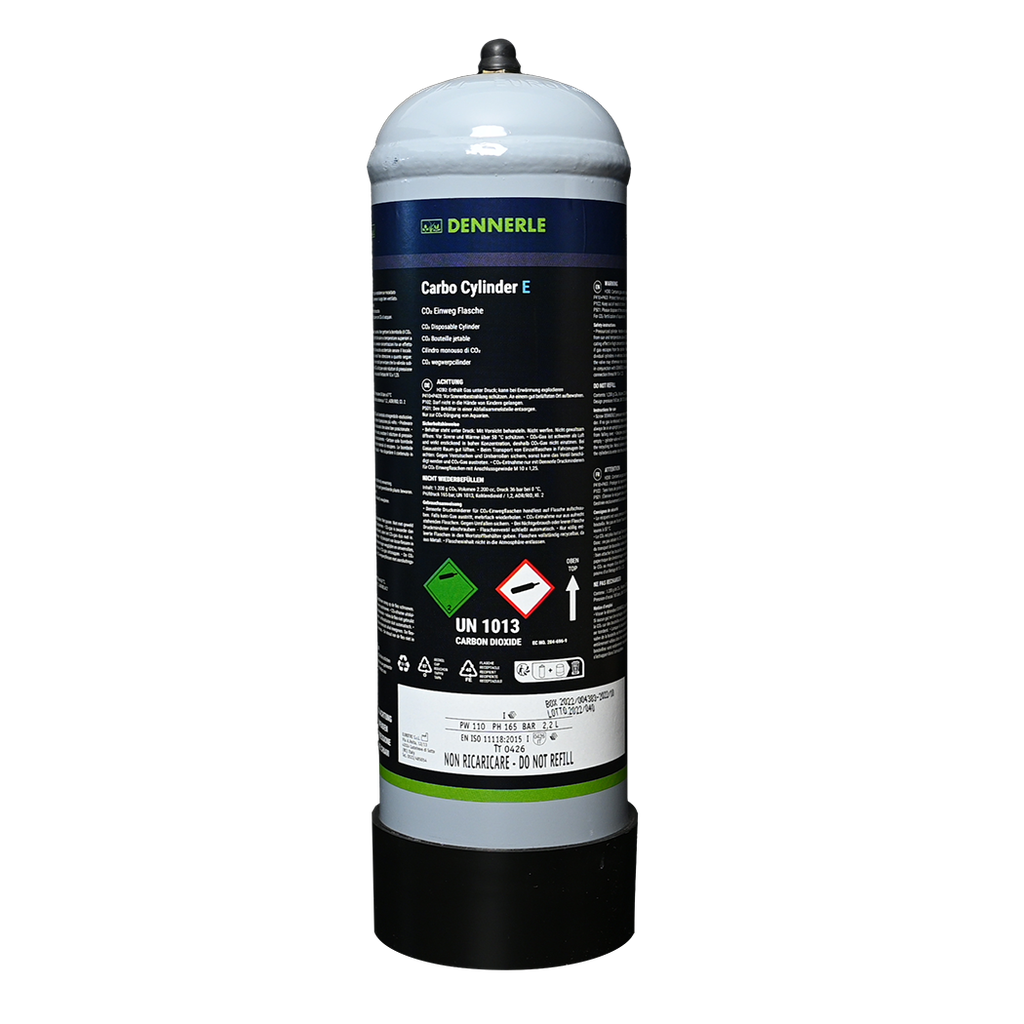 Dennerle CO2 Disposable Cylinder, 1200 g