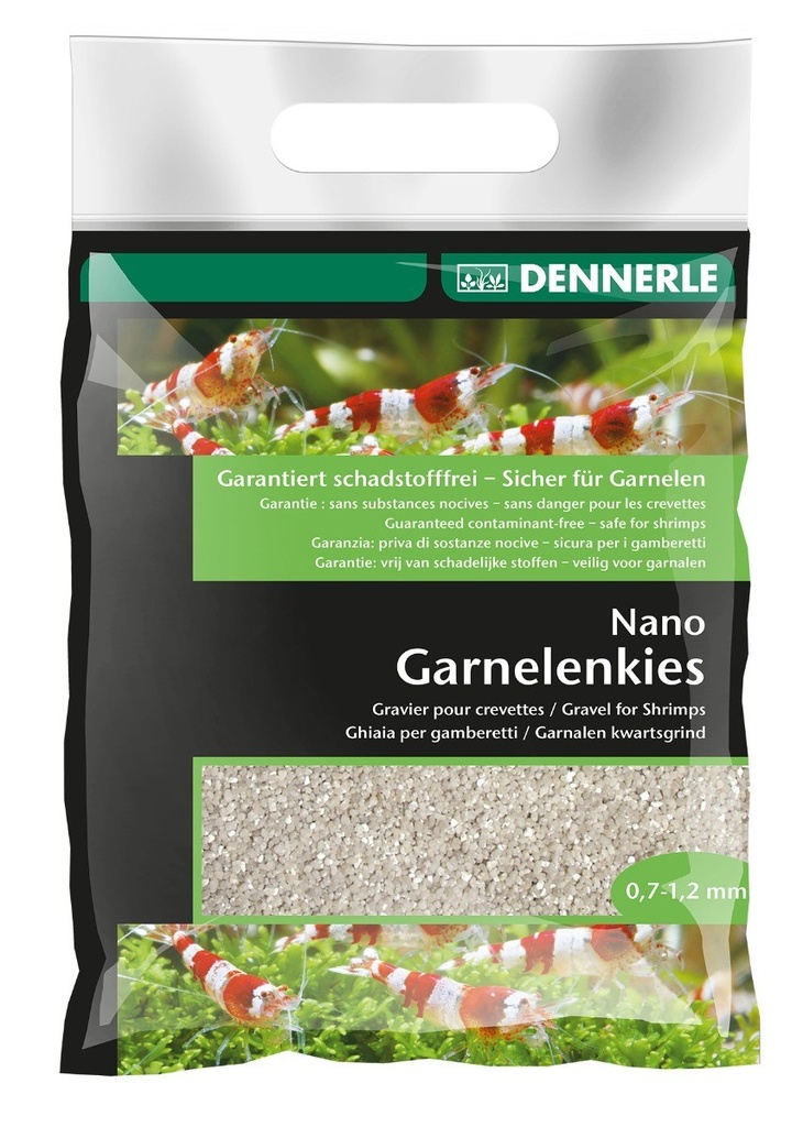Dennerle Nano Shrimp Gravel, Sunda White, 2 kg