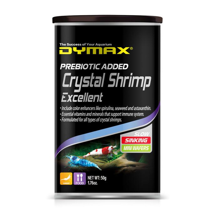 Dymax Crystal Shrimp Excellent Food, 50 g (OVERSTOCK)