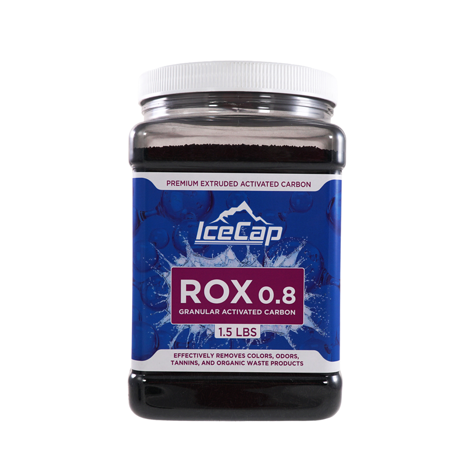 IceCap ROX 0.8 Premium Activated Carbon, Medium, 1.5 Ibs