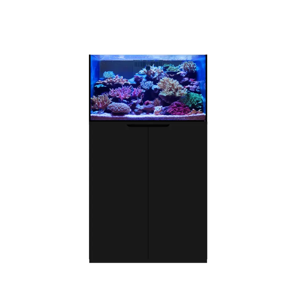 Eshopps Mariner M40 Rimless 40-Gallon Reef-Ready Aquarium, Black Stand 