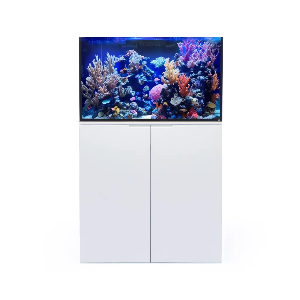 Eshopps Mariner M70 Rimless 70-Gallon Reef-Ready Aquarium, White Stand 