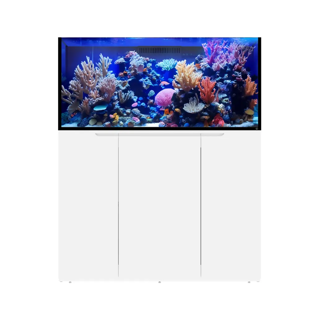Eshopps Mariner M100 Rimless 100-Gallon Reef-Ready Aquarium, White Stand 