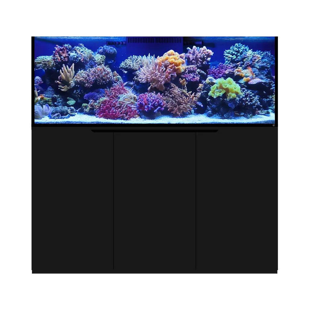 Eshopps Mariner M130 Rimless 125-Gallon Reef-Ready Aquarium, Black Stand 