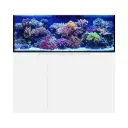 Eshopps Mariner M130 Rimless 125-Gallon Reef-Ready Aquarium, White Stand 
