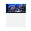 Eshopps Mariner MP100 Peninsula Rimless 100-Gallon Reef-Ready Aquarium, White Stand 