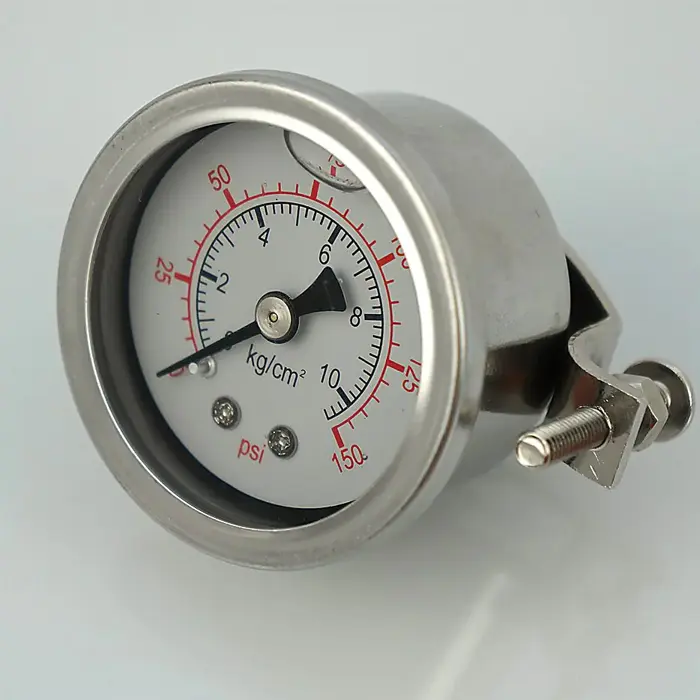 IceCap Glycerin Filled Pressure Gauge