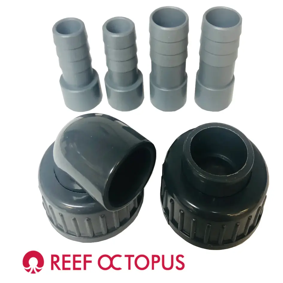 Octo Biopellet Reactor Input and Output Connections