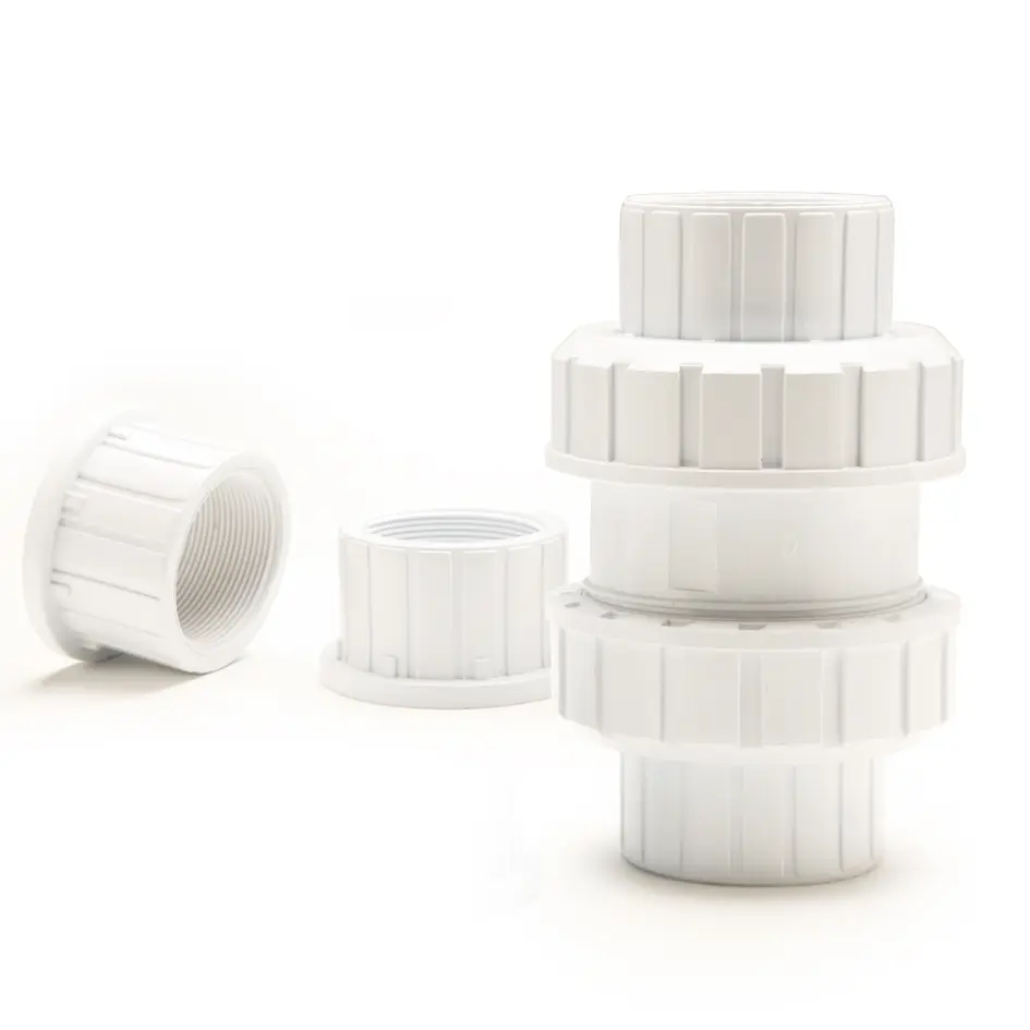 1-1/2in White True Union Ball Check Valve