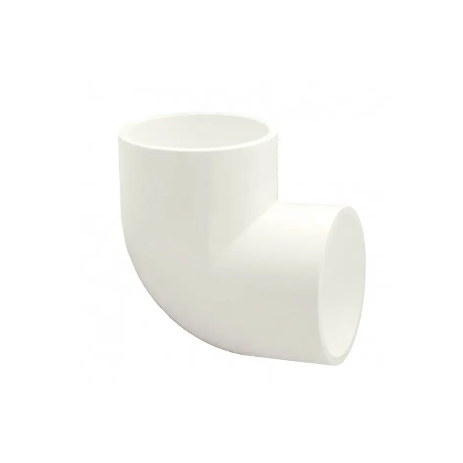 2in White 90° Degree PVC Fitting Degree PVC Fitting