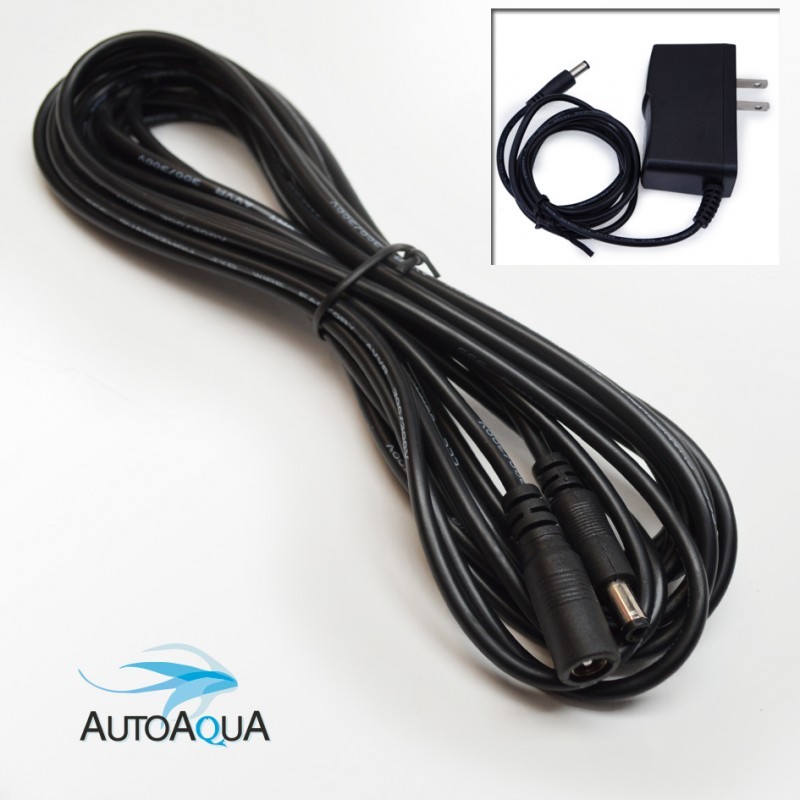 AutoAqua 5-Meter Smart ATO Power Adapter Extension Cable (CLOSEOUT)