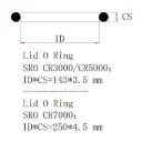 Octo CR-3000 / 5000 Calcium Reactor Lid O-ring