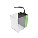 Dymax IQ3 1.5-Gallon Mini Acrylic Aquarium, Nature Green