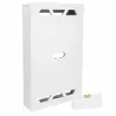 Standard White Aquarium Controller Board Wire Management System