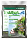 Dennerle Crystal Quartz Gravel, Diamond Black,  10 kg