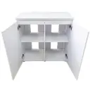 IceCap 45Gal All-In-One Aquarium Cabinet, White