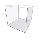 IceCap Glass Cube Aquarium, 24-Gallon