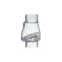 CoralVue Clear Springless Check Valve, Slip Fit, 1-1/2"